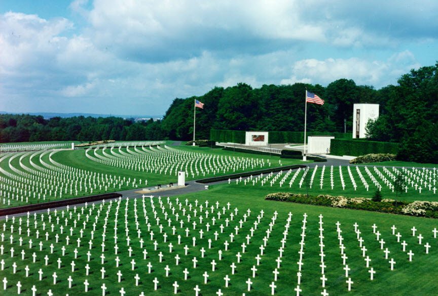 Luxembourg American Cemetery Memorial, Hamm, Luxembourg City, Luxembourg
